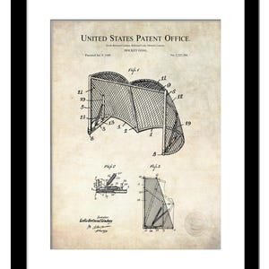 Vintage Hockey Goal Print | 1949 Hockey Goal Patent | Sports Room Wall Art | Gift for Hockey Fans | Hockey Game Room Decor