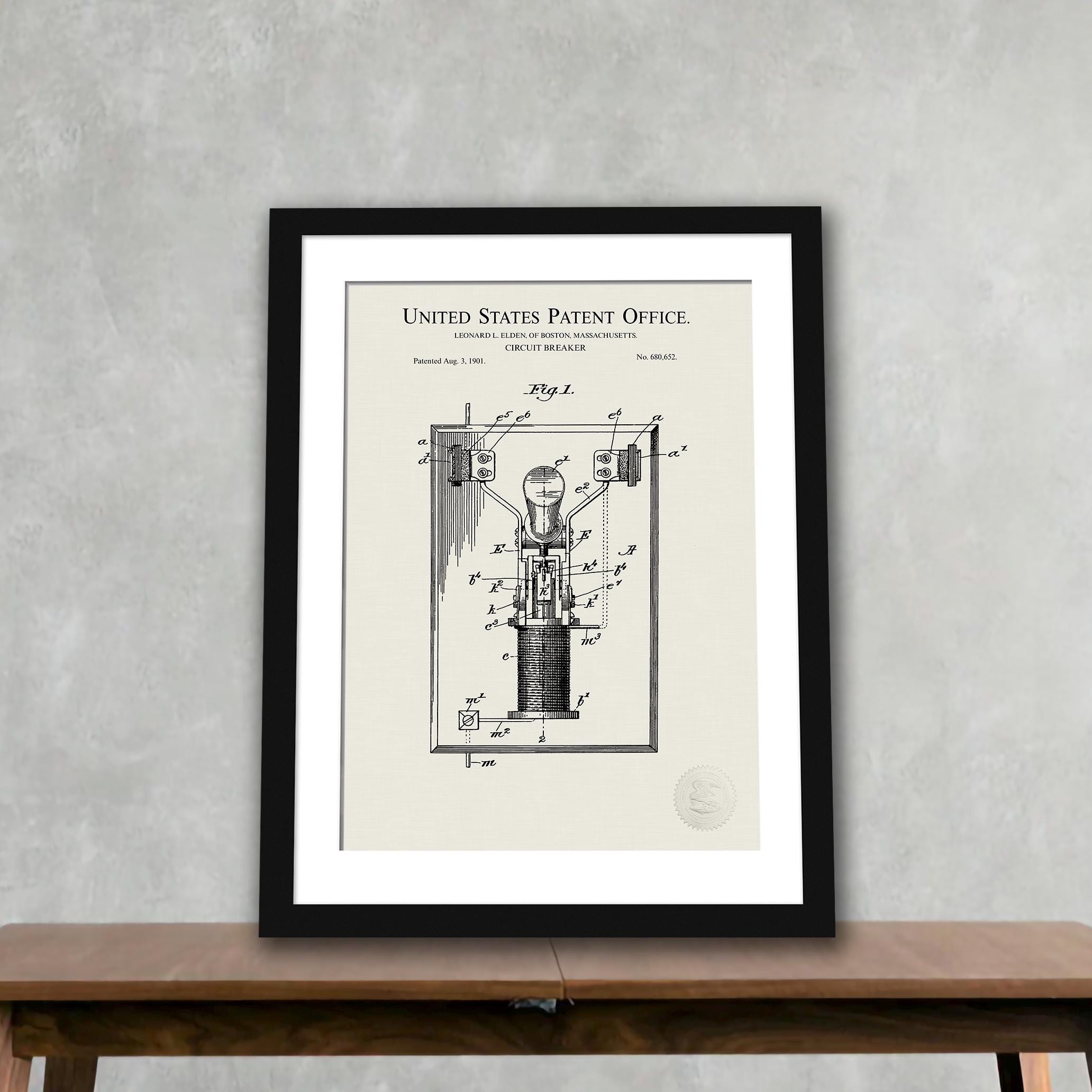 Vintage Circuit Breaker - Etsy