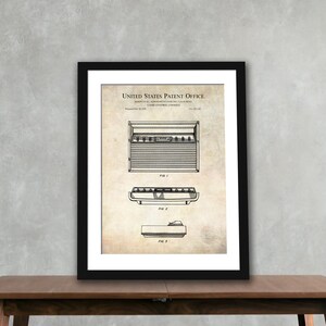 May include: A vintage-style patent drawing for a game control console. The drawing shows a black and white illustration of the console, with the text "United States Patent Office" and "GAME CONTROL CONSOLE" at the top.