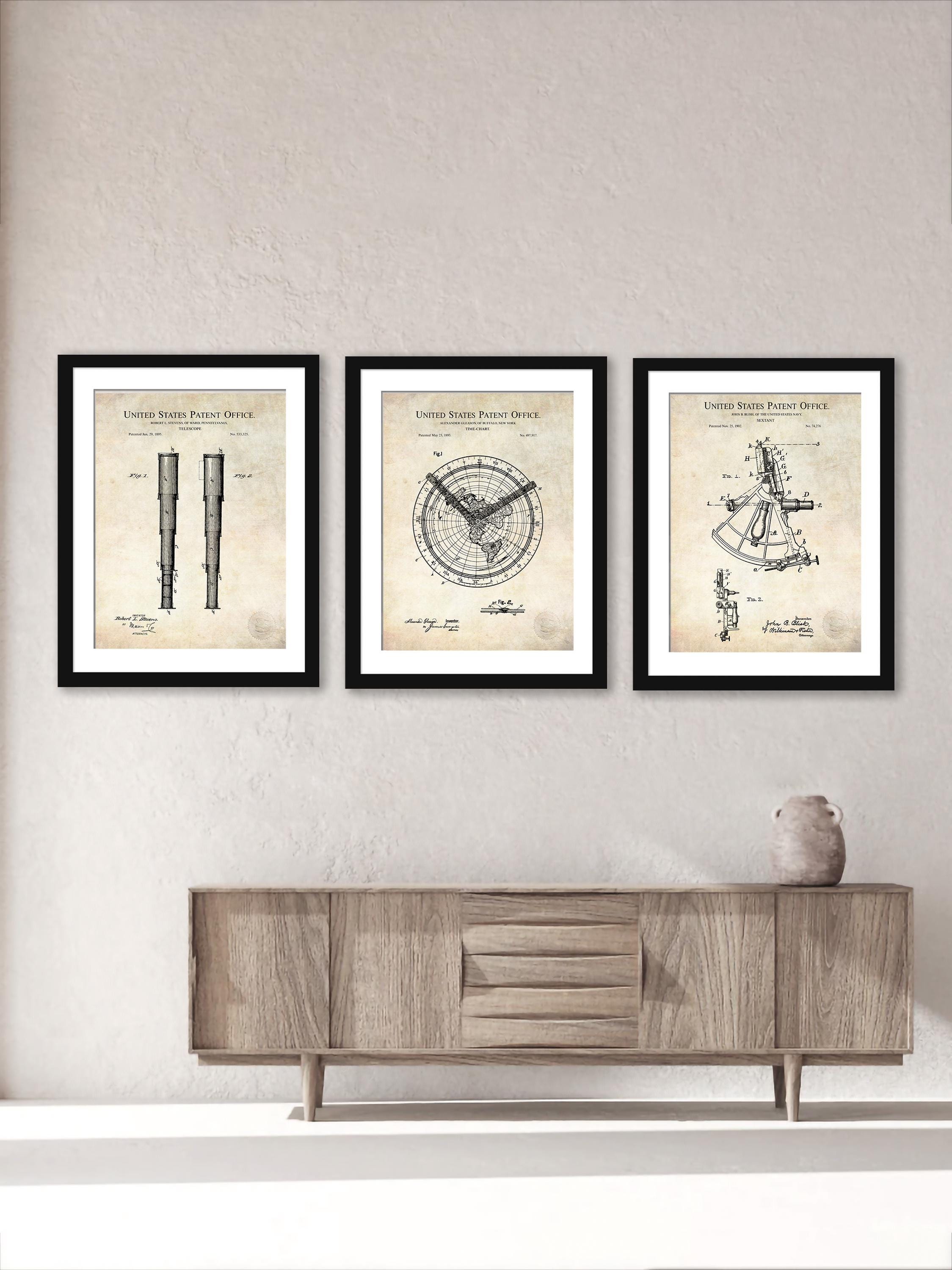 Nautical Navigation Collection | Antique Maritime Instruments Patents ...