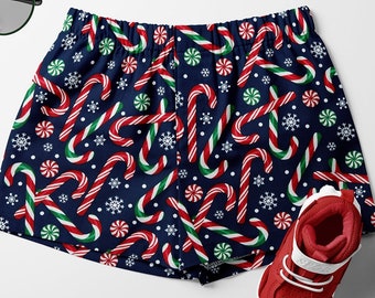 Candy Cane Shorts | Etsy