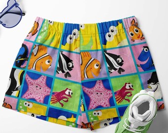 Finding Nemo Shorts | Etsy Australia
