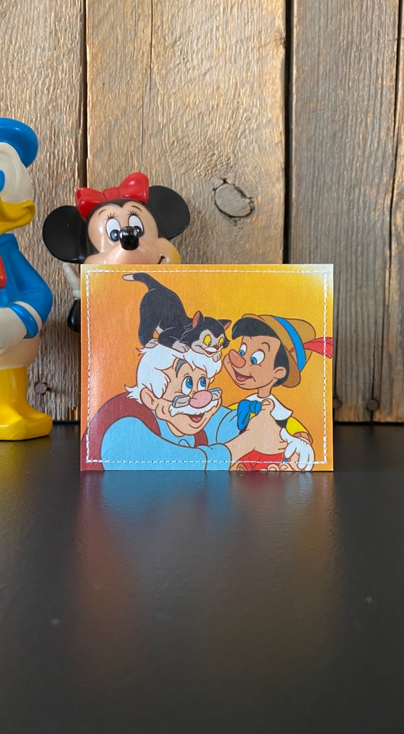 Pinocchio Geppetto & Figaro Disneyland Map Mini Wallet - Etsy Pinocchio Geppetto & Figaro Disneyland Map Mini Wallet - Etsy