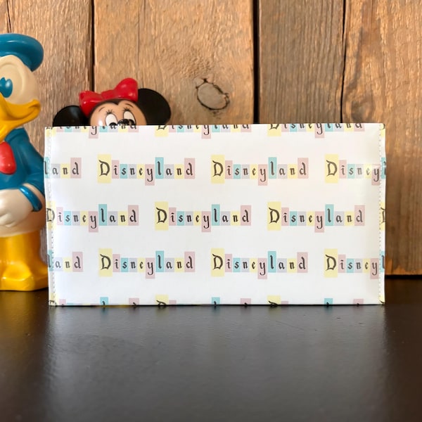 Disneyland Sign Disneyland Map Clutch