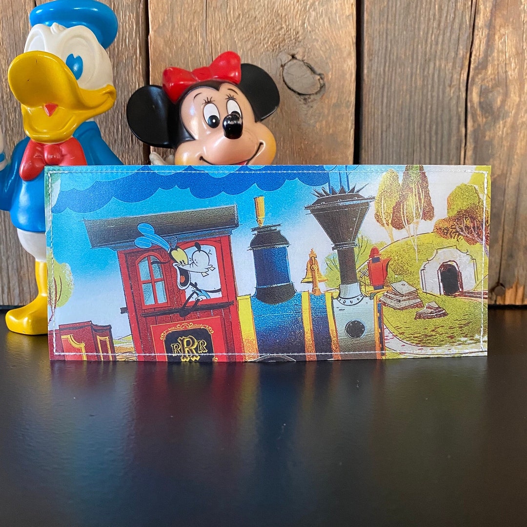 Goofy Map Goofy Disneyland Map Wallet - Etsy