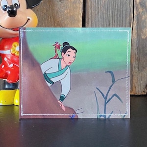 Mulan & Mushu Disneyland Map Mini Wallet