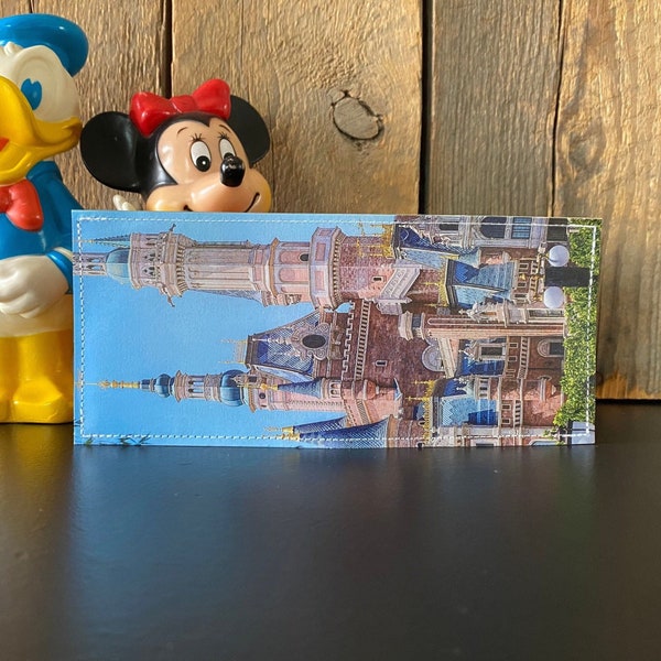 Enchanted Storybook Castle Shanghai Disneyland Map Wallet