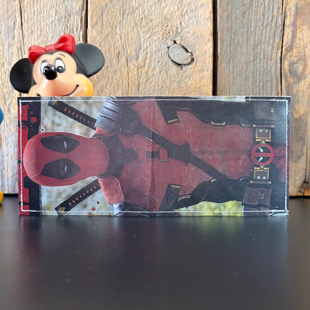 Deadpool Disneyland Map Wallet - Etsy