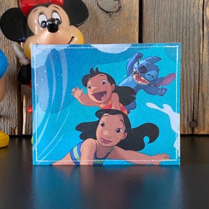 Nani, Lilo & Stitch Disneyland Map Mini Wallet - Etsy