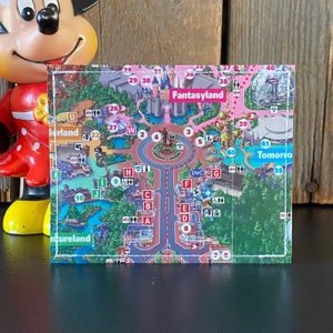 La carte originale de Mini Disneyland