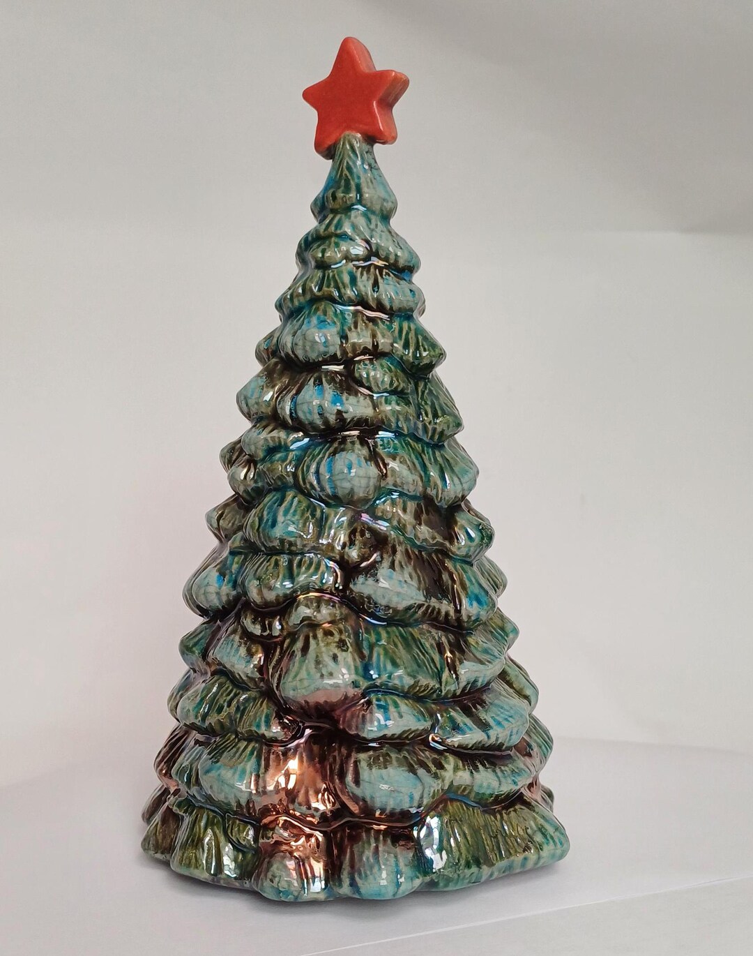 Weihnachten, Keramik Tannenbaum, Chrismasbaum, Weihnachtsbaum, Geschenk