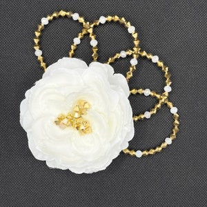 White Spanish Ballet Headpiece - Made to Order - Kitri/Paquita/Spanish/Don Quixote/YAGP
