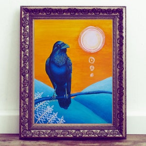 Things Are Good on This Fine Day, 9x12 giclée print