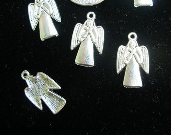 Angel charms pendants,Heavenly Host,  silver (6)  OVERSToCK  SaLE Buy 3, get 4   Team ESST, OlympiaEtsy, WWWG, TeamBJD, SupportingArtists