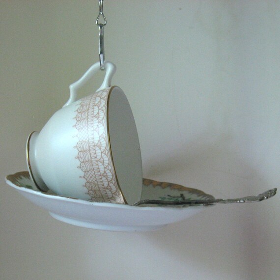 Vintage Dishes Napco Saucer And Crown Staffordshire Cup Bird Etsy