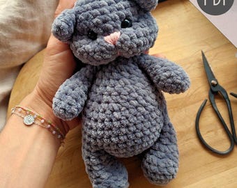Crochet kitten PATTERN | PDF crochet pattern cute kitten | DIY amigurumi kids baby | Cute Crochet Pattern | Easy Crochet Pattern