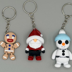 Schlüsselanhänger 3D Weihnachten