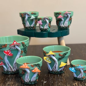 Plant Pots | Mushrooms - Made to Order