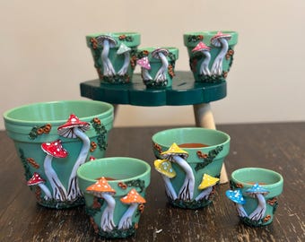 Plant Pots | Mushrooms - Made to Order