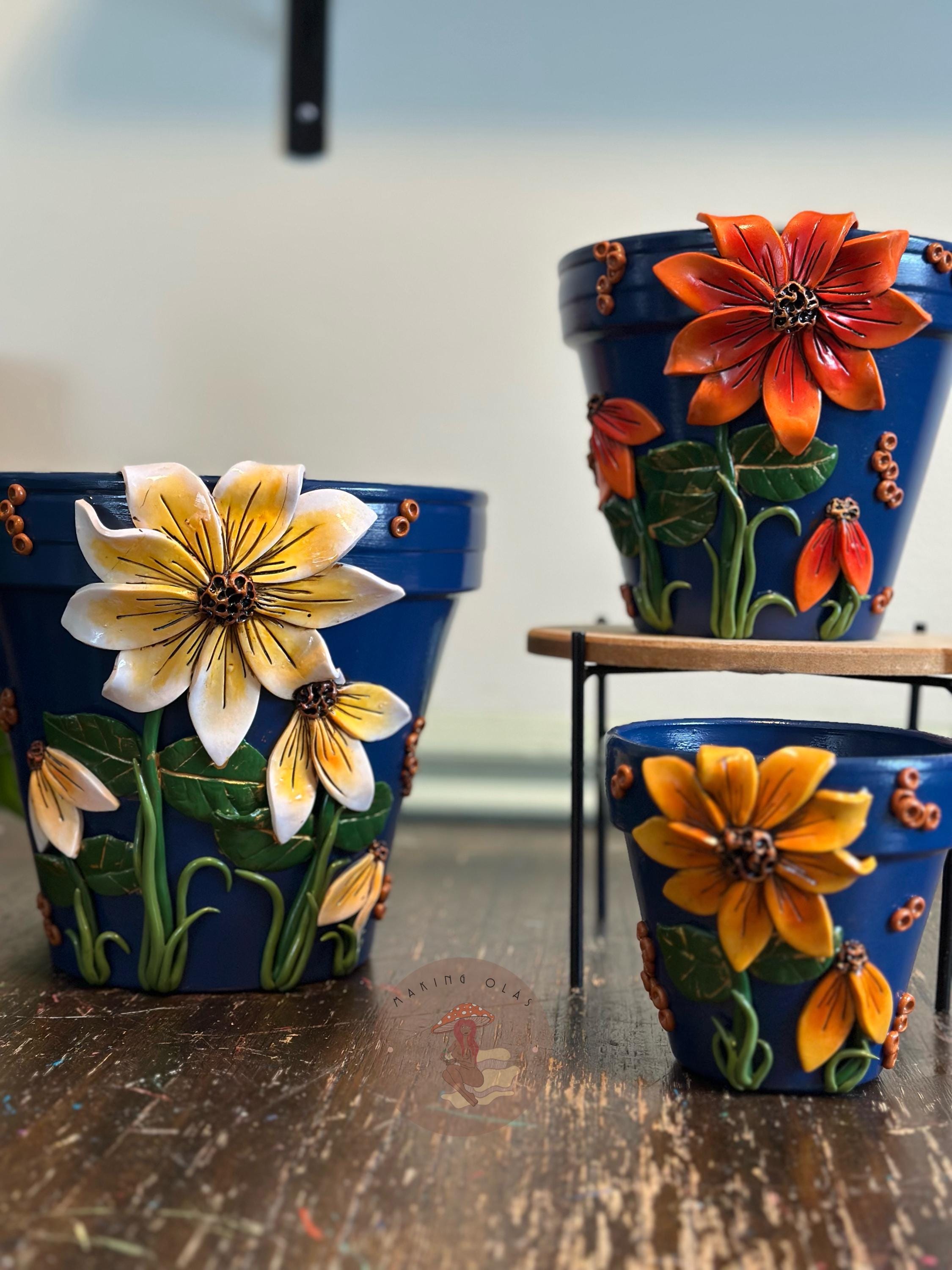 Plant Pots | Flowers - Made to Order - Etsy