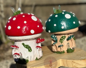Pilz Fackel Lampe