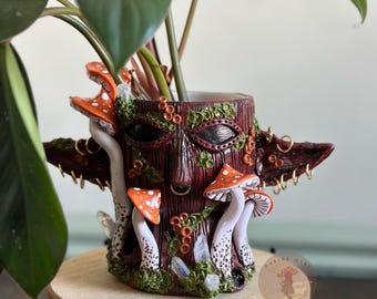 Blumentopf | Elfe mit Quarz