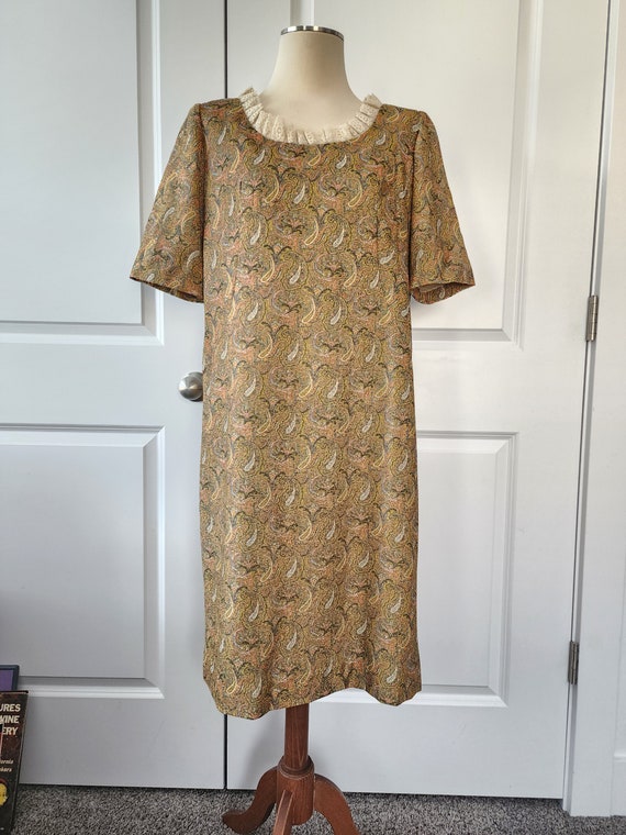 Regular Fit Short Sleeve Shirt - 60s Paisley Pastels main image 0