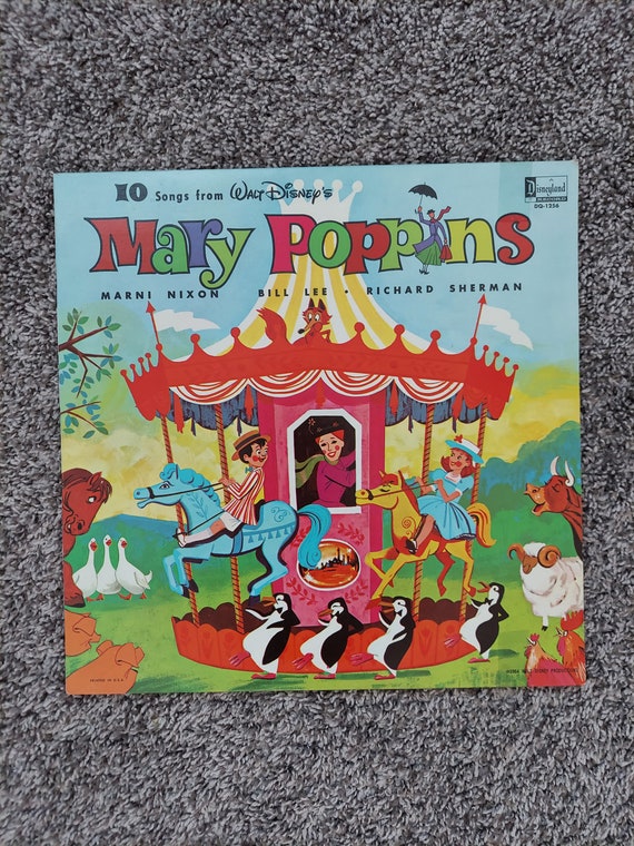 レコード 10 songs from Mary Poppins 1964年 Various Artists - 10 Songs From Mary Poppins (60th