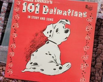 1963 Disney's 101 Dalmatians Record LP