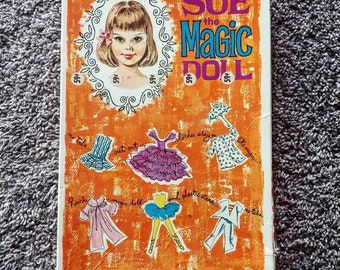 1960s Sue the Magic Paperdoll 60s Fashions