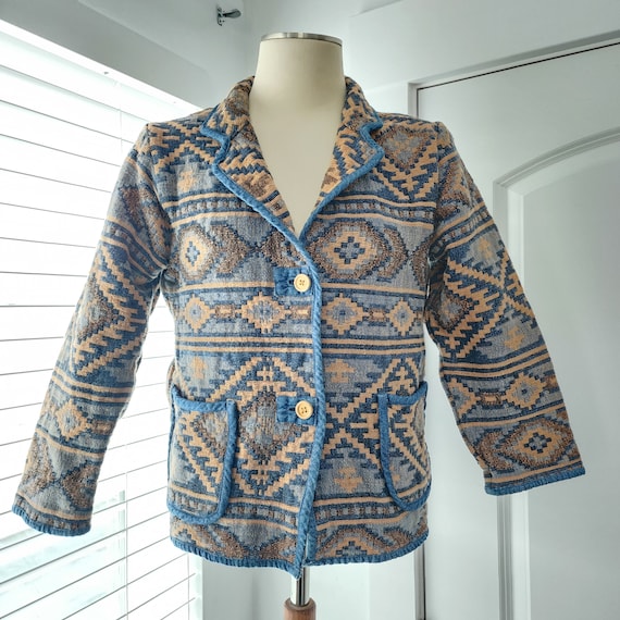 Southwestern Print Cotton Jacket