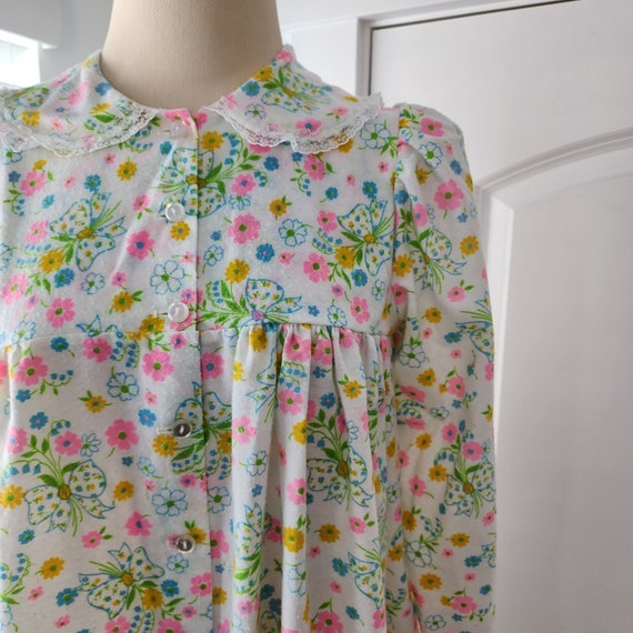 1960s Flower Power Nightgown - image 2