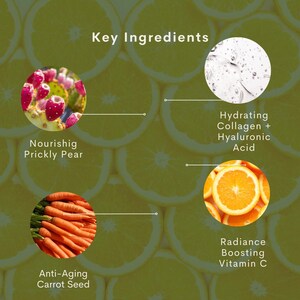 Vitamin C Serum | Brightening & Hydrating Facial Oil | Prickly Pear and Rose Hip image 4