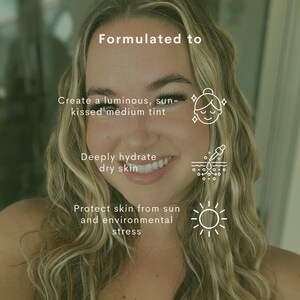 Vitamin C Serum | Brightening & Hydrating Facial Oil | Prickly Pear and Rose Hip image 5