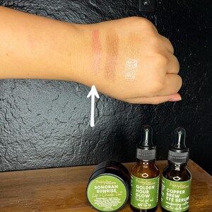 Natural Lip & Cheek Tint | Tallow-Based Cream Blush | Sonoran Sunrise image 3