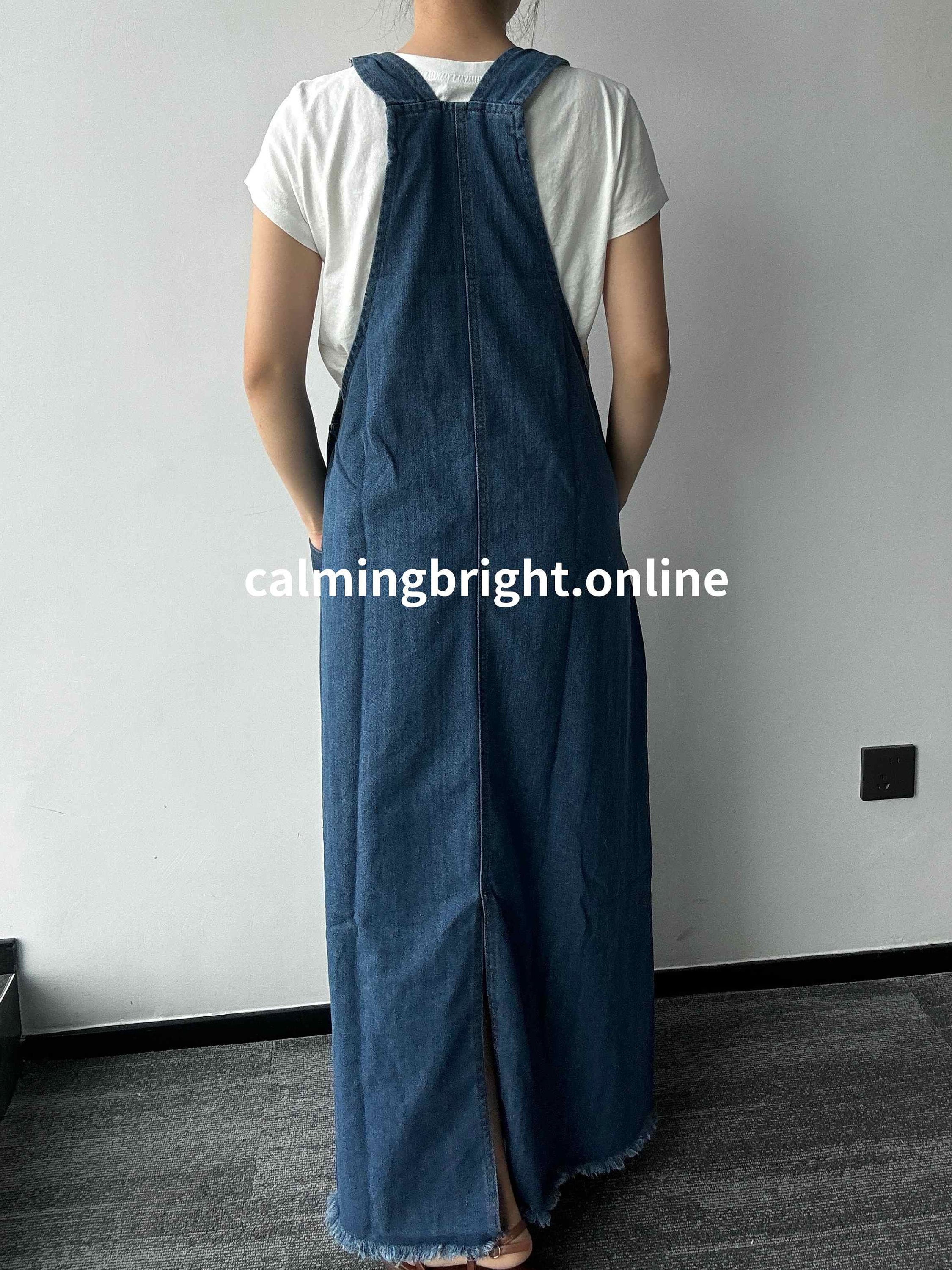 Denim Overall Maxi Dress Women, Loose Fit Denim Overall Maxi Dress With Pockets, Sleeveless Overall Dress - Etsy Denim Overall Maxi Dress Women, Loose Fit Denim Overall Maxi Dress With Pockets, Sleeveless Overall Dress - Etsy