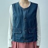 Annie Wear Wide Strap Denim Overall Dress with Pockets