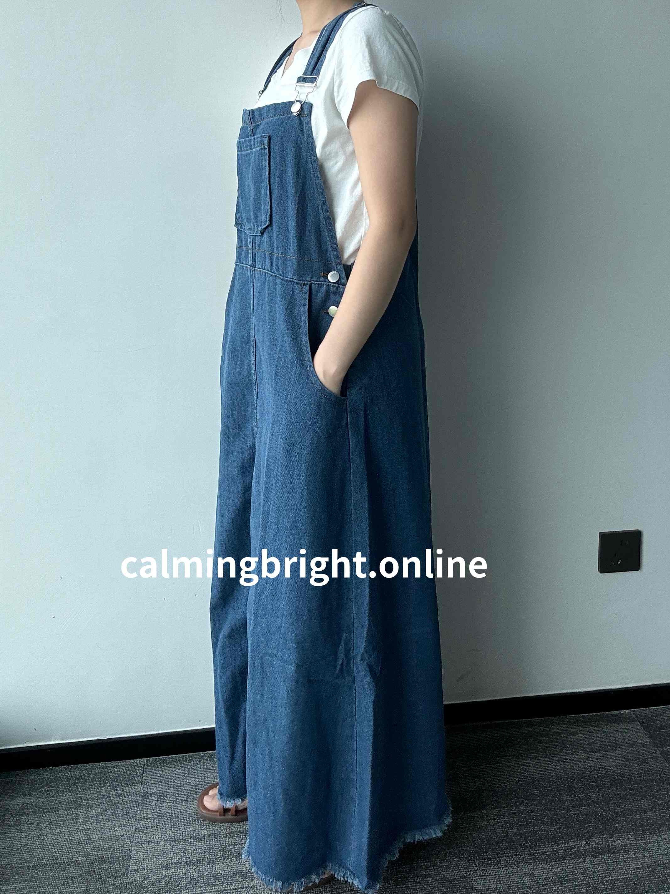 maxi overall dress Denim Overall Dresses washlabshop