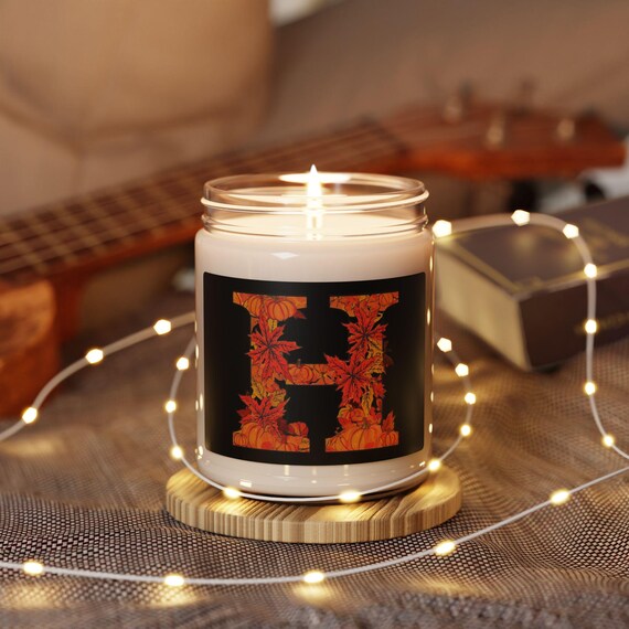 Herbst-inspirierte Duftkerze, Herbst-Dekor, gemütlicher Raumduft, Erntedank-Geschenk, saisonale Kerze