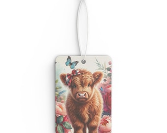 Deodorante per auto Highland Cow: diffusore di fragranze per auto originale