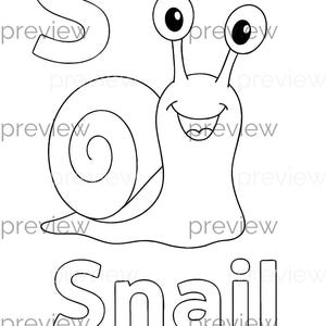 Fröhliche Schnecken Illustration mit S und Snail Text - lustiges nahtloses Muster für druckbares Papier, Geschenkverpackung und digitale Verwendung