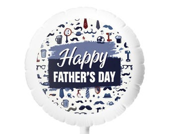 Fijne vaderdag ronde mylar heliumballon Vaderdagballonnen