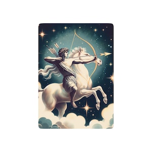 Zodiac Poker Cards - Astrology Themed Playing Deck, Tarot Card Games, Fortune Telling Gifts, Horoscope Illustrations, Constellation Art