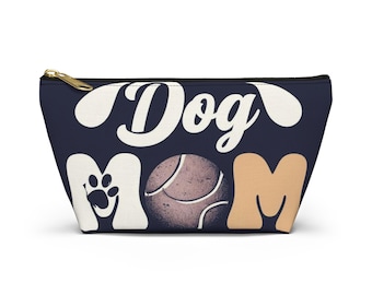 Bolsa de accesorios para mamá perruna, regalo para amantes de las mascotas, bolsa de viaje para dueños de perros, accesorio para mamá perruna, neceser con temática de mascotas