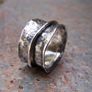 Sterling Silver Spinner Ring