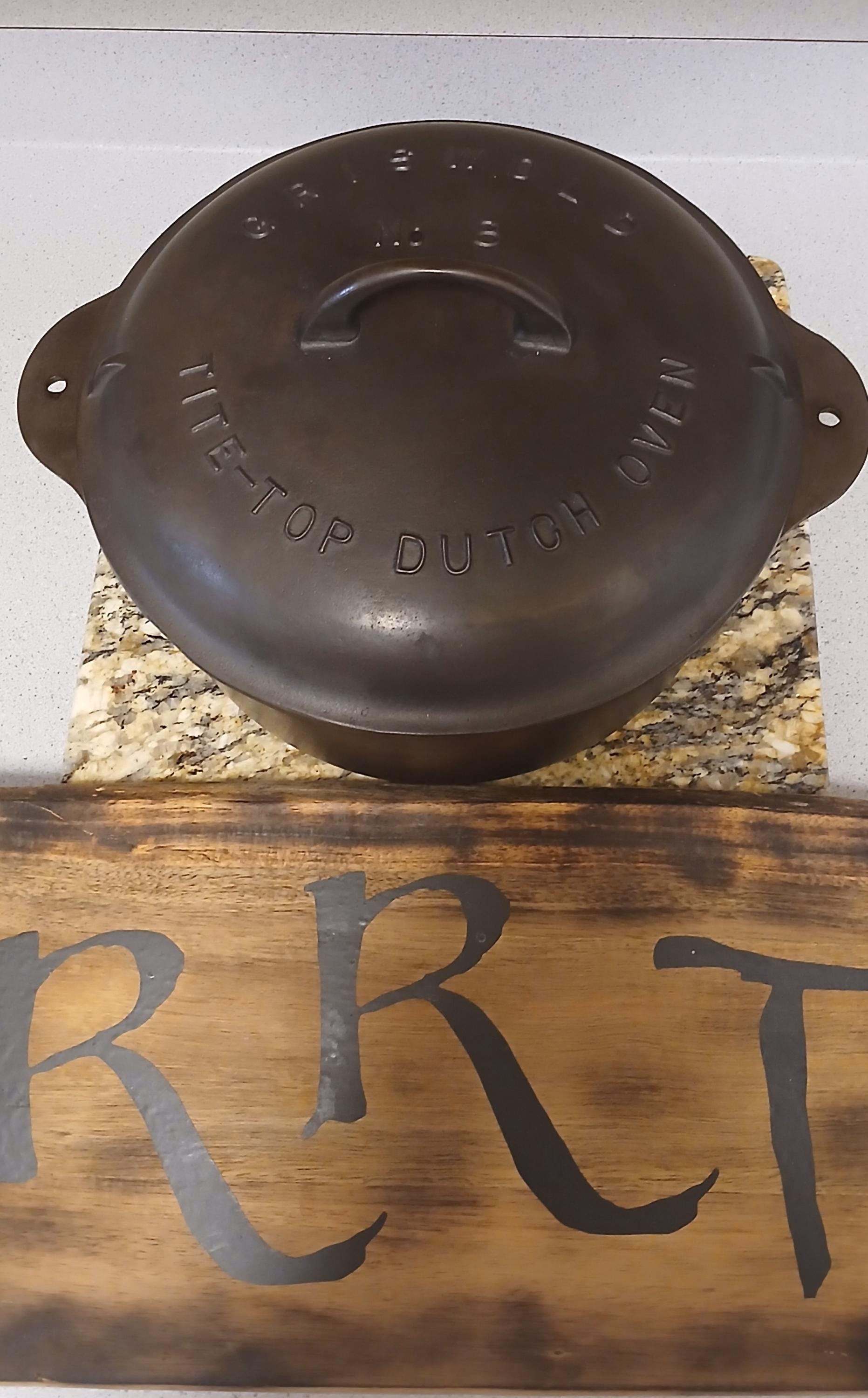 Griswold Dutch Oven No 8 - Etsy Griswold Dutch Oven No 8 - Etsy