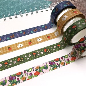 Cottagecore Washi Tapes 15mm image 2