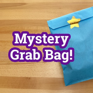 Sac à main mystère ! Cartes postales, autocollants, ruban adhésif Washi et plus