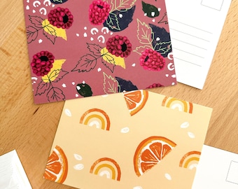 Monthly Mail Subscription - Mystery Postcards (Set of 2)