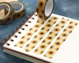 Sunflower Washi Tape (15mm)